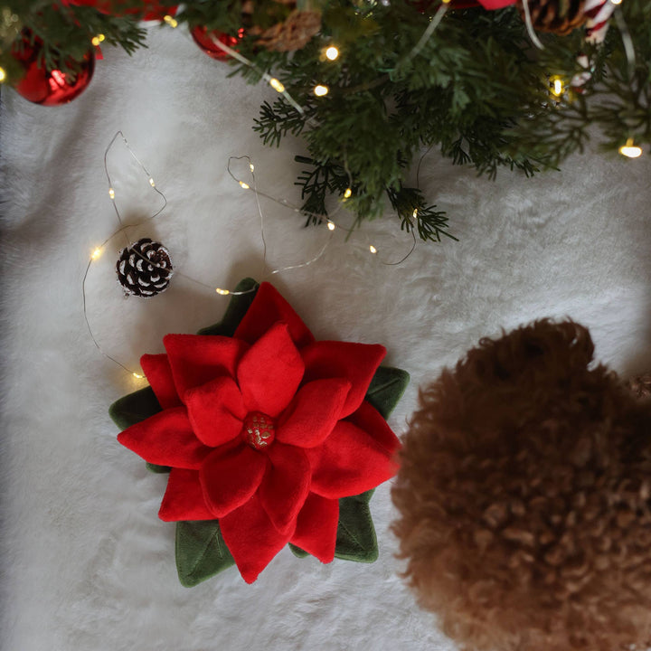 Snuffle Poinsettia Nosework Toy