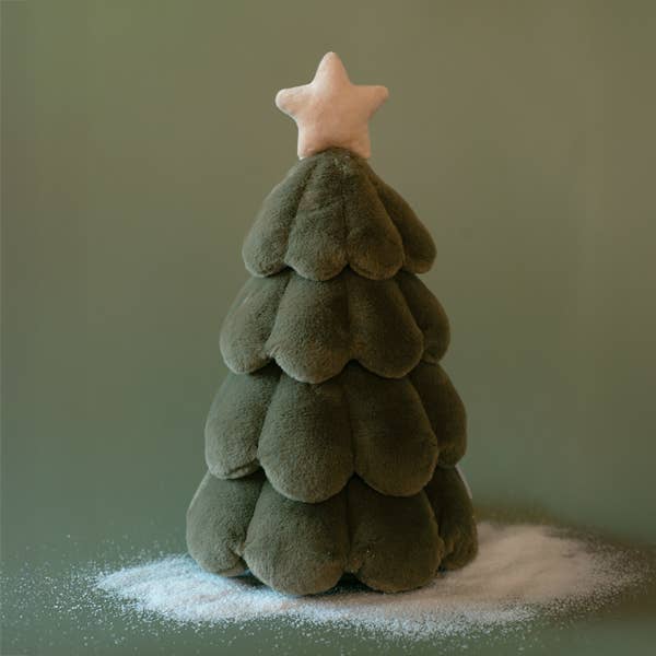 Festive Tree Plush Dog Toy