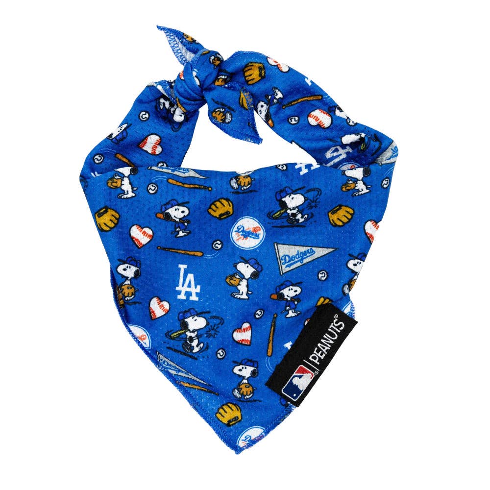 Dog Bandana - MLB x Peanuts LA Dodgers