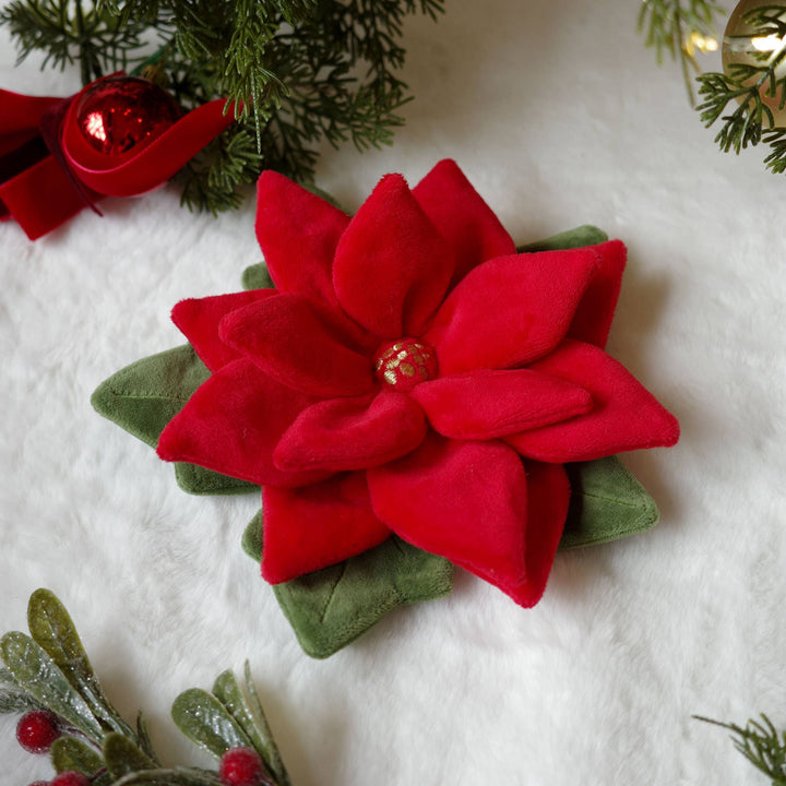 Snuffle Poinsettia Nosework Toy
