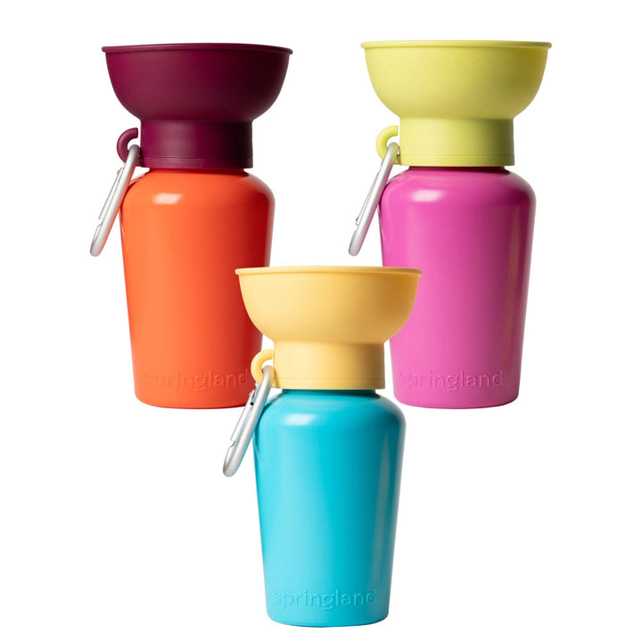 Dog Travel Water Bottle Limited-Edition: Mediterranean