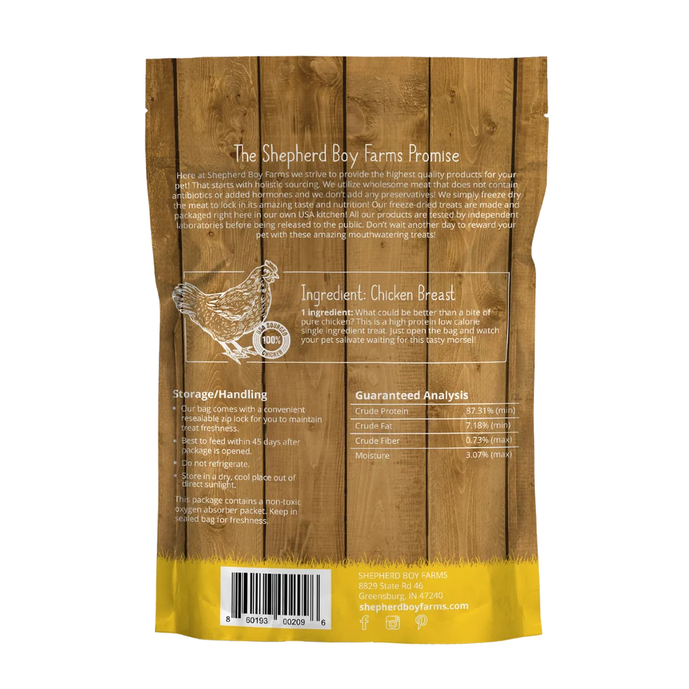 Freeze-Dried Chicken Breast