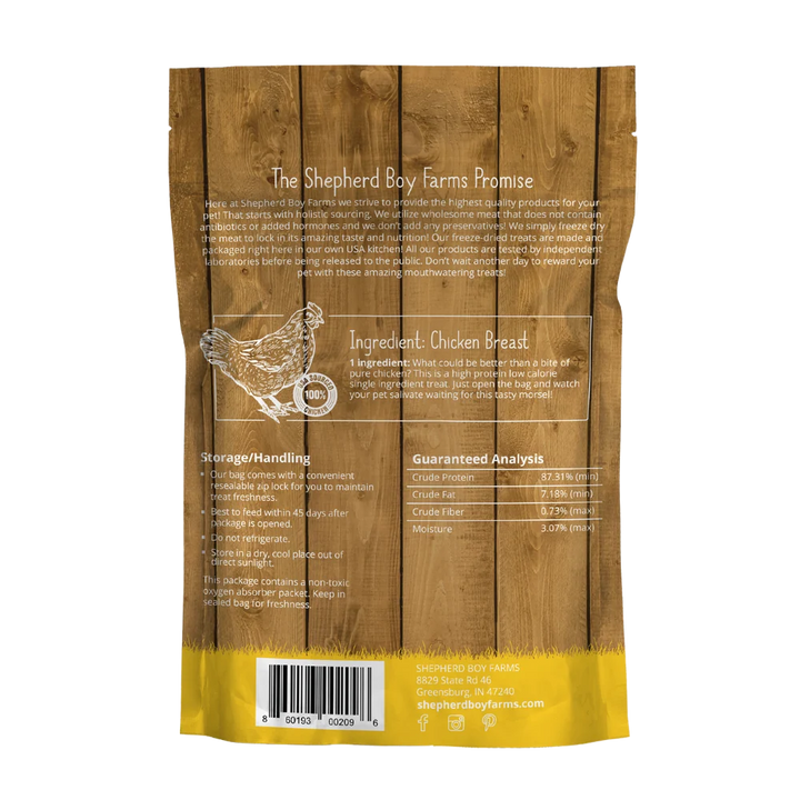 Freeze-Dried Chicken Breast