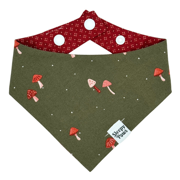 Woodland Mushroom Bandana