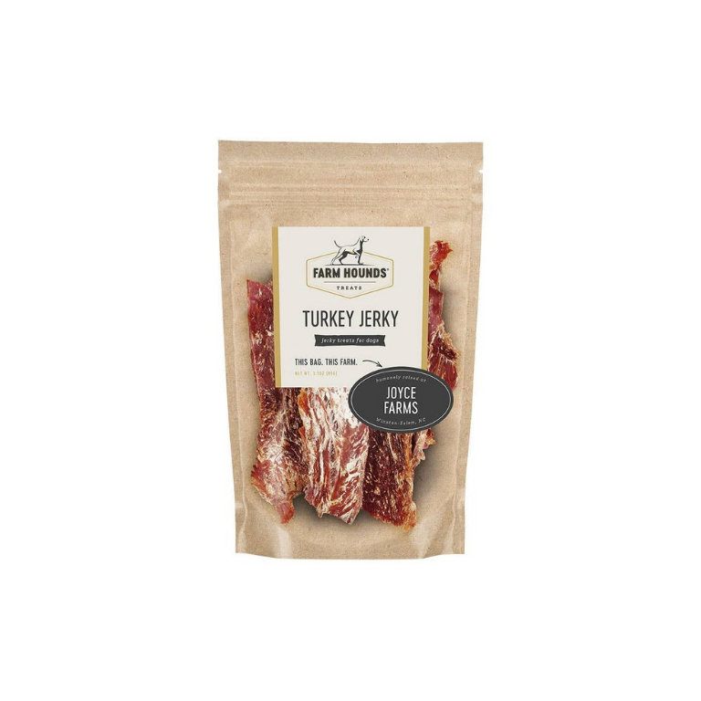 Turkey Jerky Dog Treats - All-Natural - 3.5oz