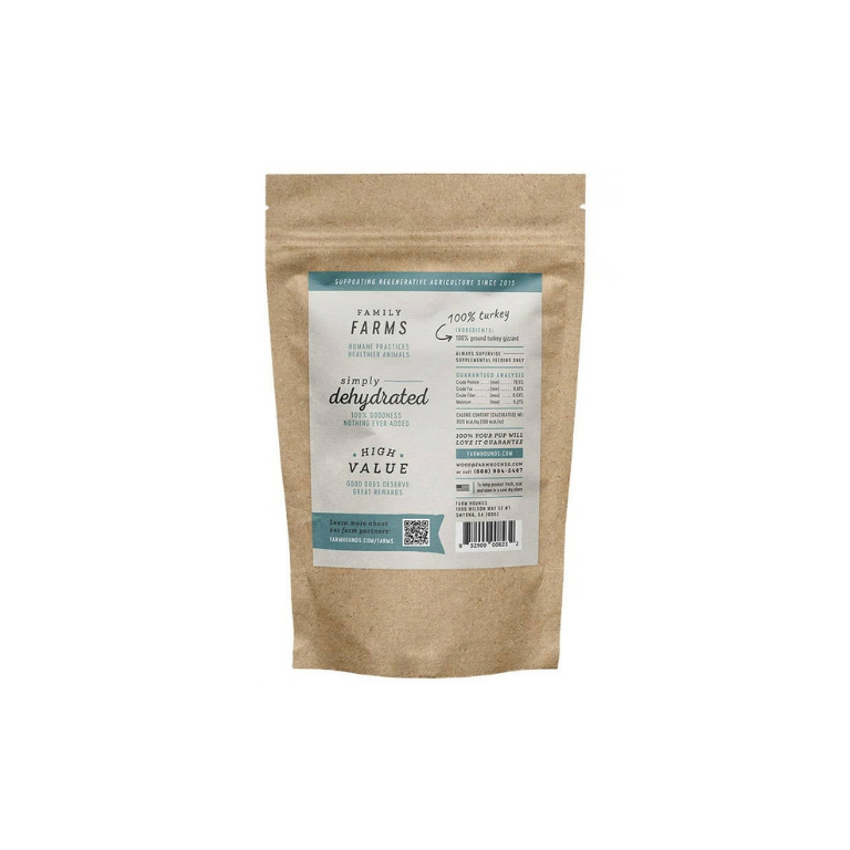 Turkey Gizzard Treats - All-Natural - 4oz