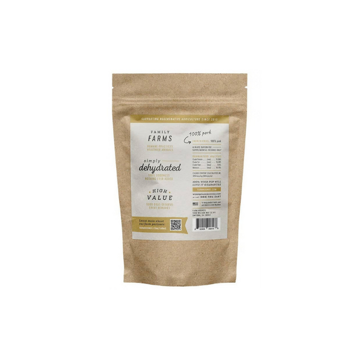 Pork Jerky Dog Treats - All-Natural - 3.5oz