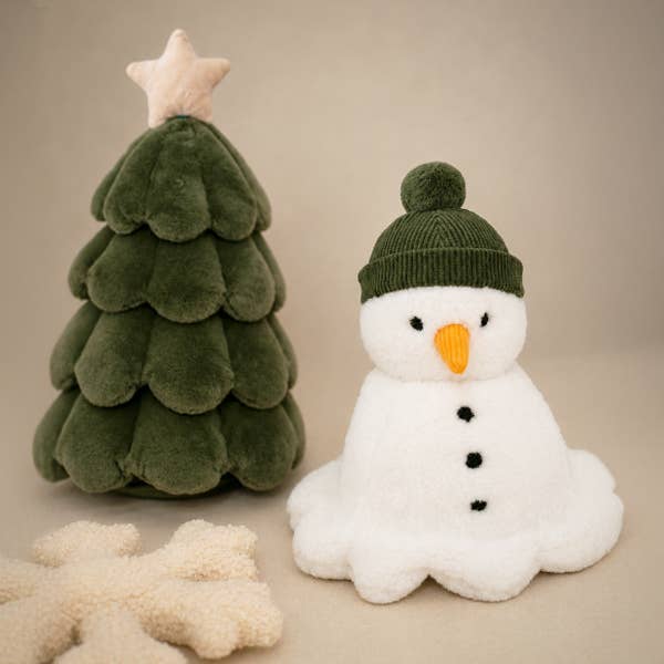 Snowflake Plush Dog Toy
