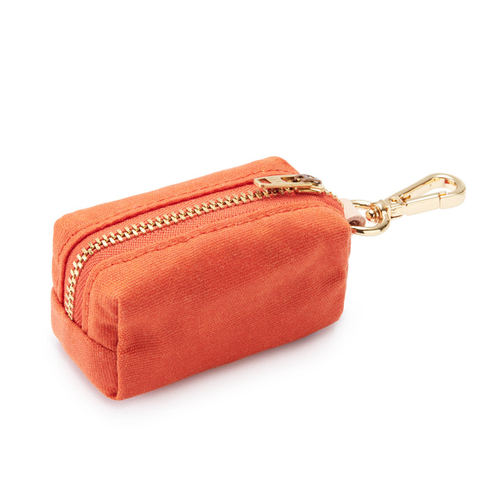 Cider Waxed Canvas Poop Bag Dispenser