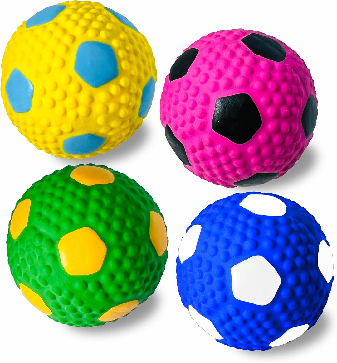 Latex Squeaky Soccer Ball 2.56" (soft)