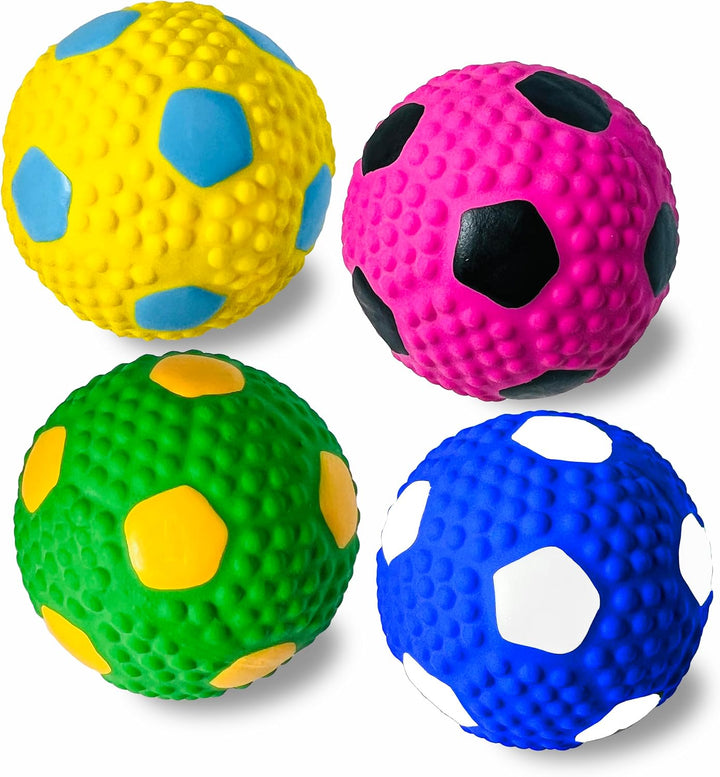 Latex Squeaky Soccer Ball 2.56" (soft)