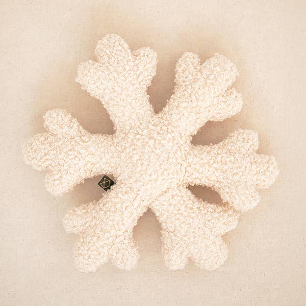 Snowflake Plush Dog Toy
