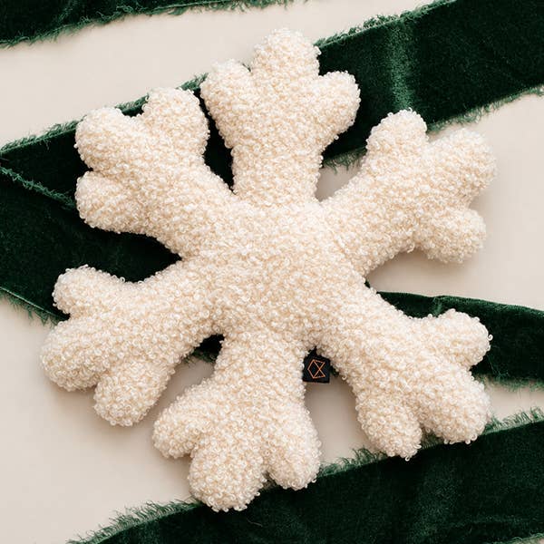 Snowflake Plush Dog Toy