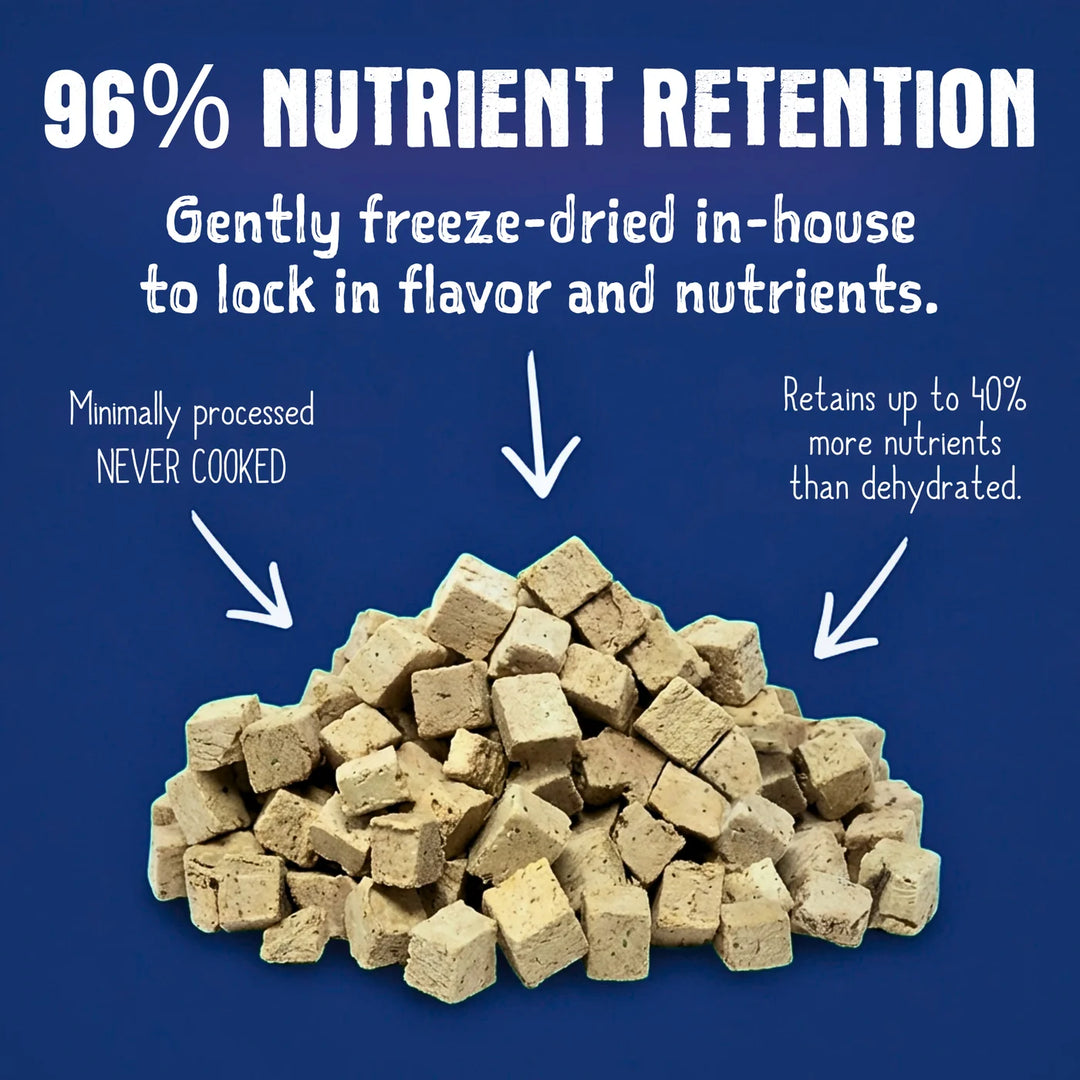 Freeze-Dried Rabbit Recipe Dog Food 14 oz