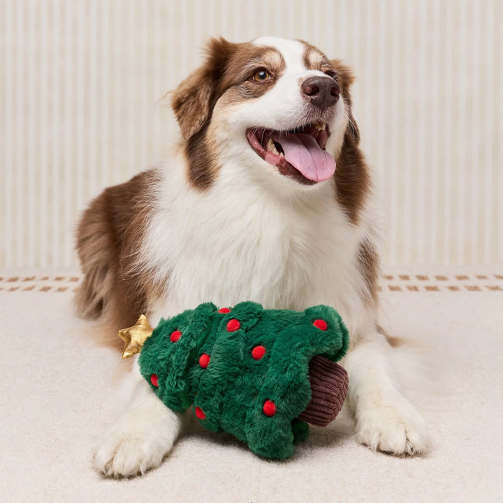 O Christmas Tree Interactive Snuffle Dog Toy
