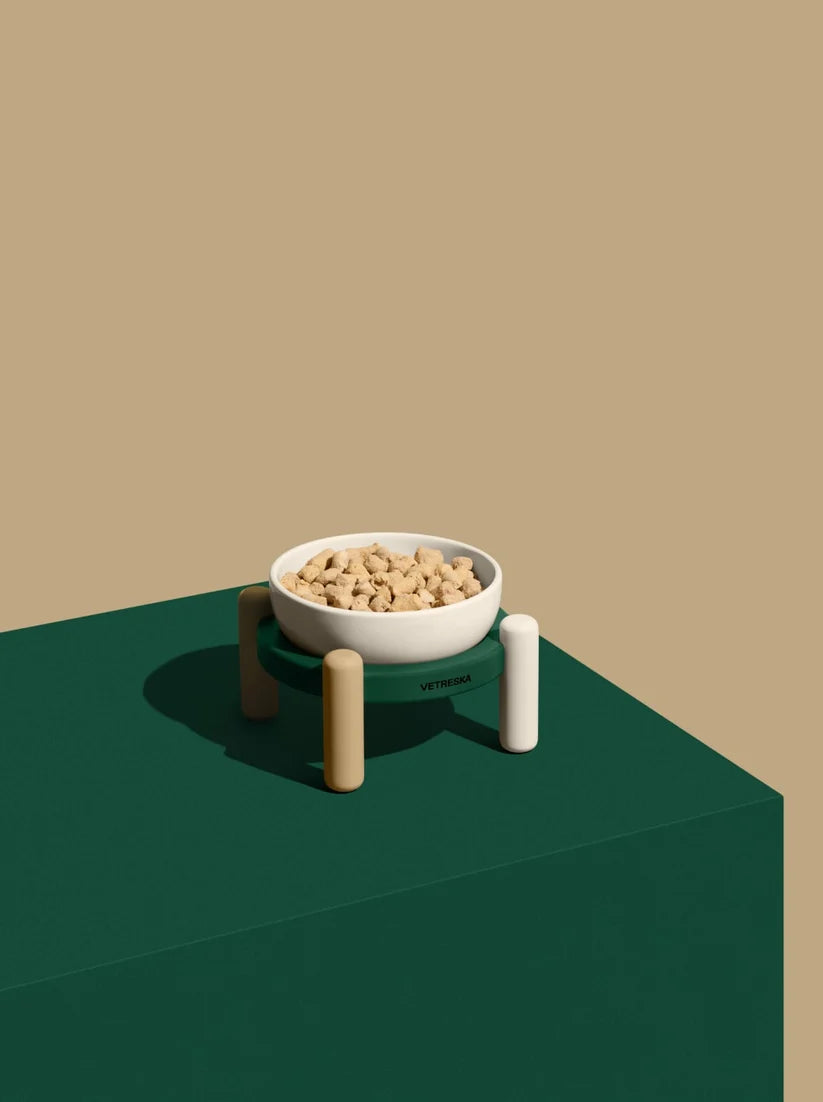 Santal Forest Ceramic Pet Bowl Set