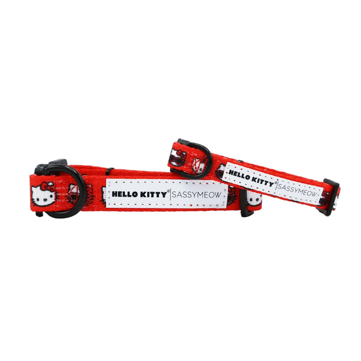 Cat Collar - Hello Kitty Red Classic