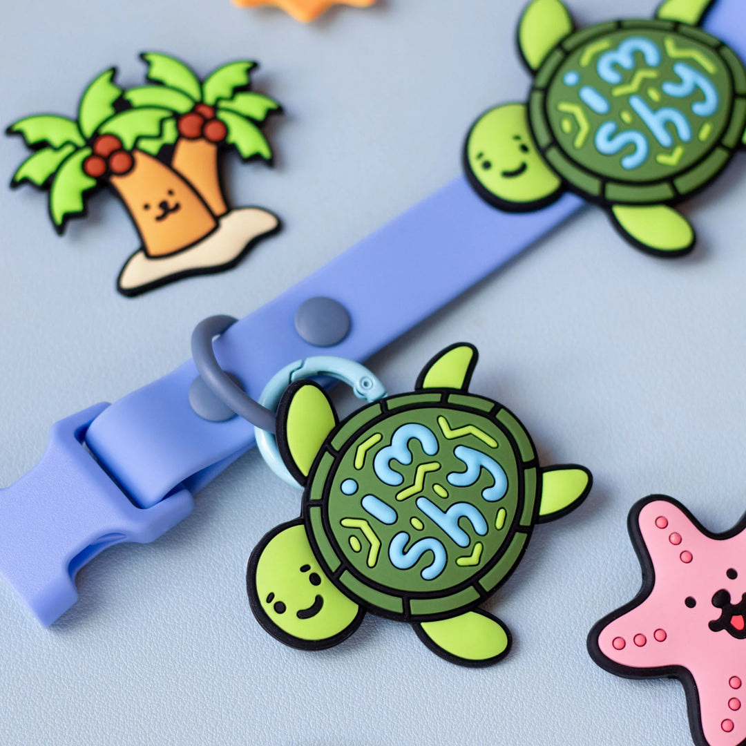 Shy Turtle Jiby Dog Charm
