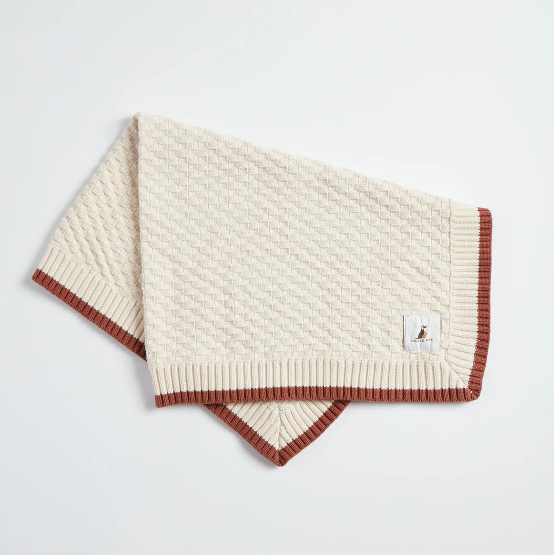 Cory Organic Cotton Pet Blanket – Lightweight Hypoallergenic