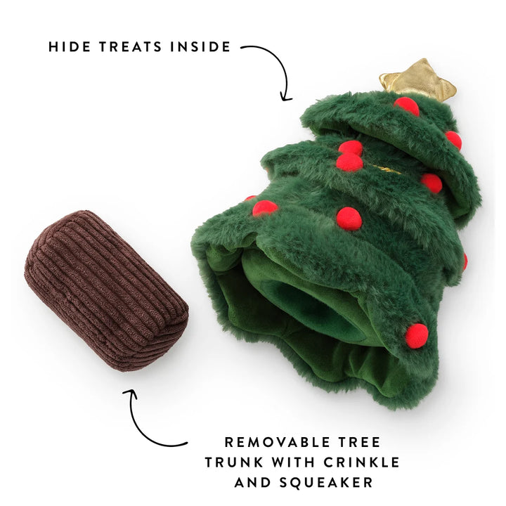 O Christmas Tree Interactive Snuffle Dog Toy