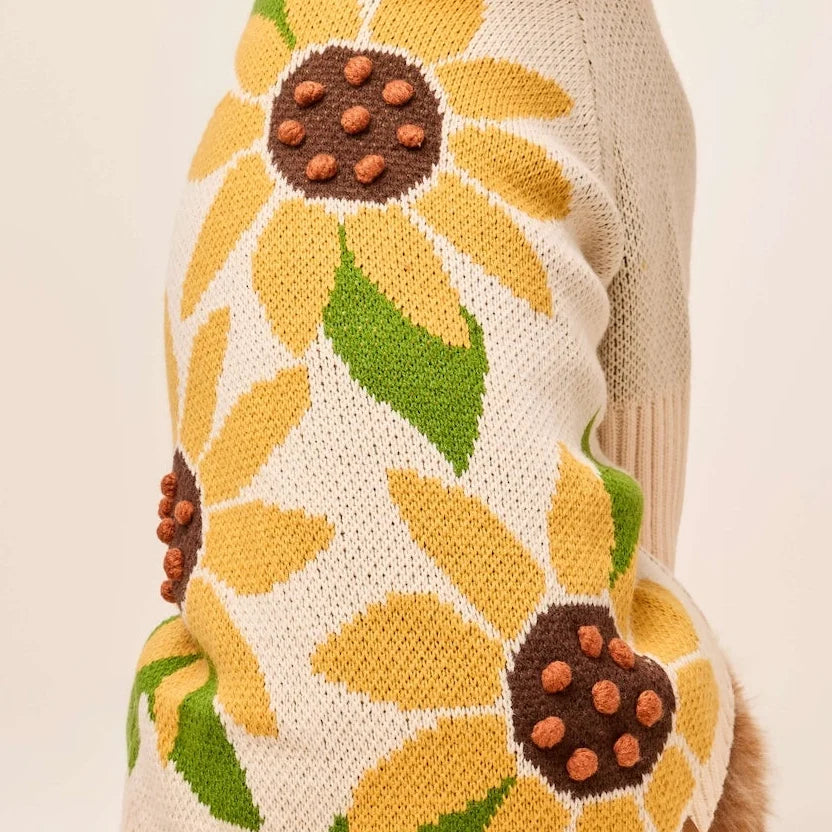 Sunflower Dog Sweater