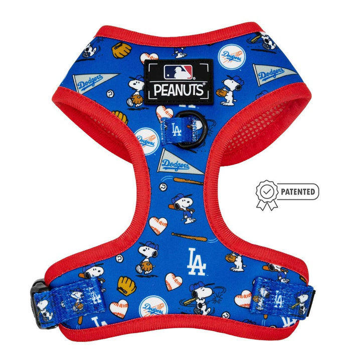 Dog Adjustable Harness - MLB x Peanuts Los Angeles Dodgers