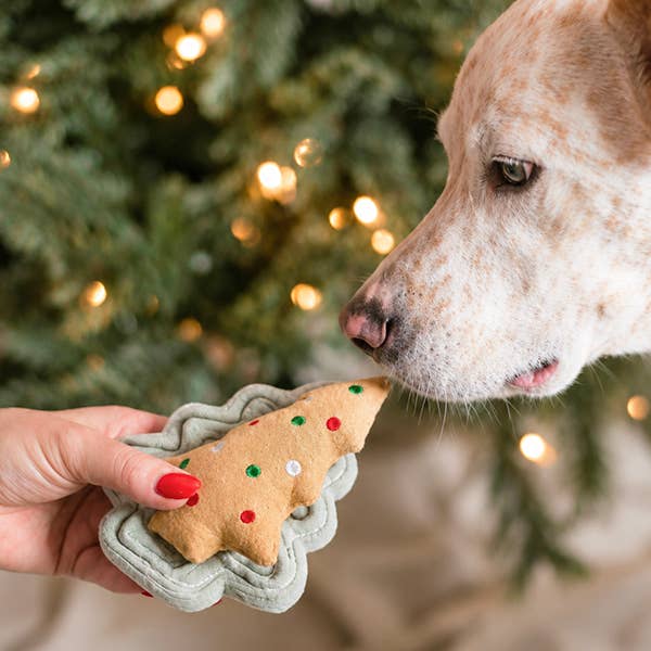 Cookie &amp; Cookie Cutter Dog Toy Set