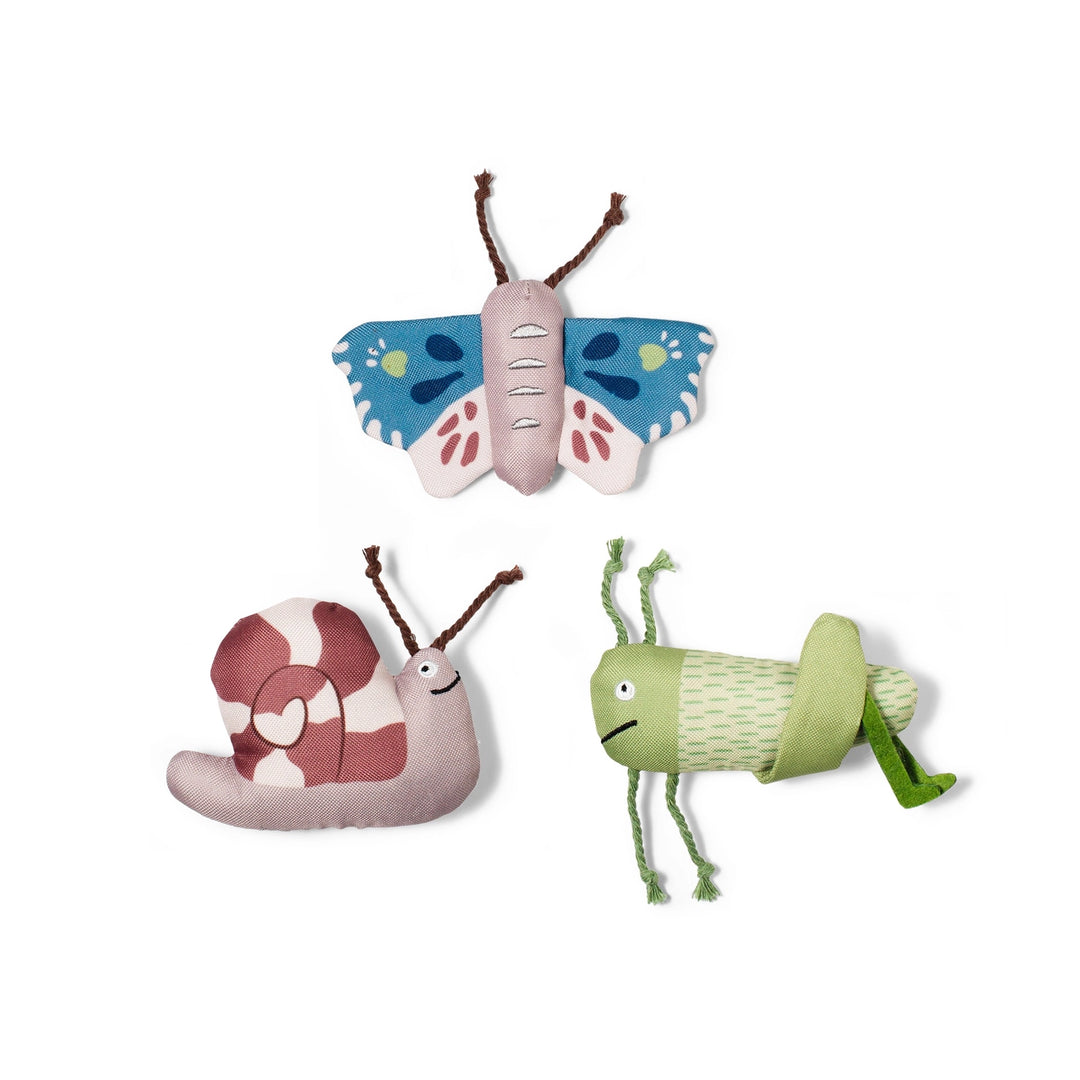 Catch Me If You Can Canvas 3PC Cat Toy Set