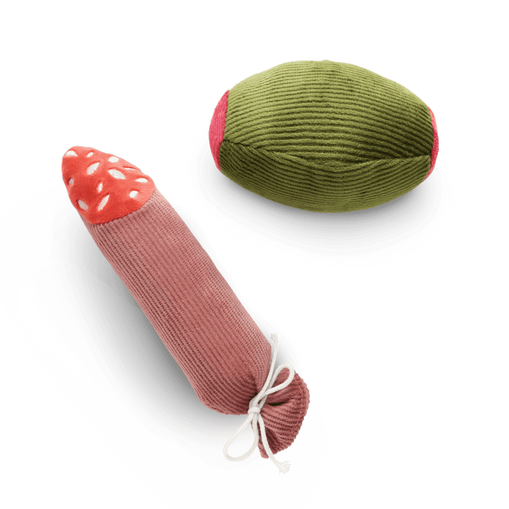 Olive + Salami Enrichment Dog Toy Set