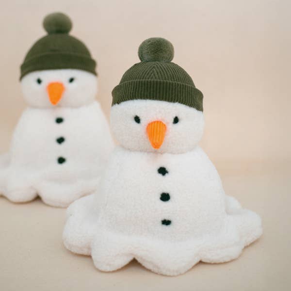 Snowman Plush Dog Toy