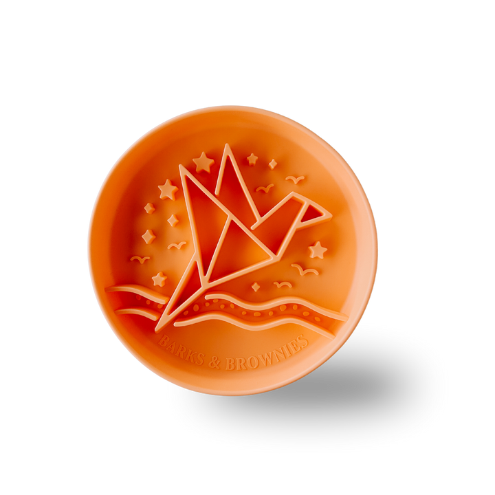 Origami Slow Feeder - Orange