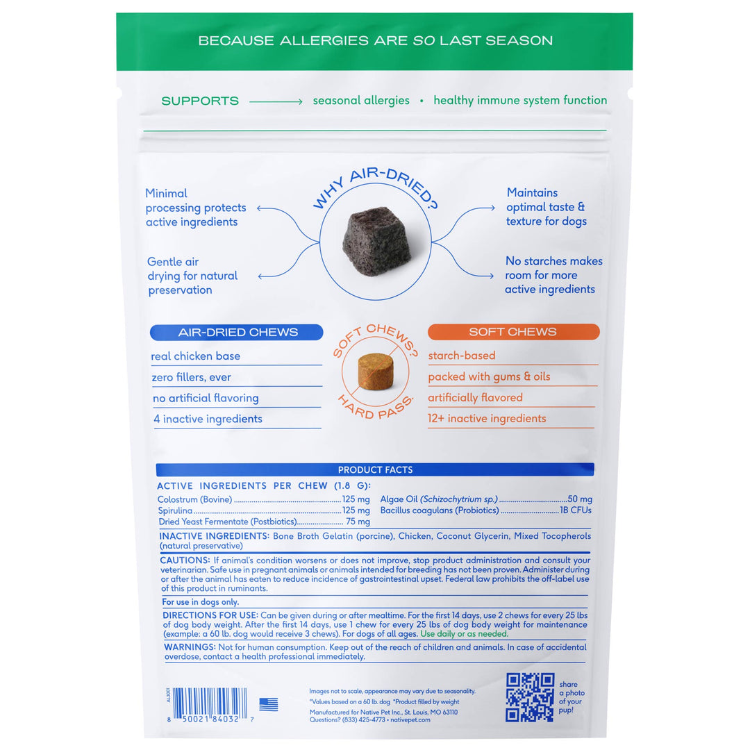 Allergy &amp; Immune Chews