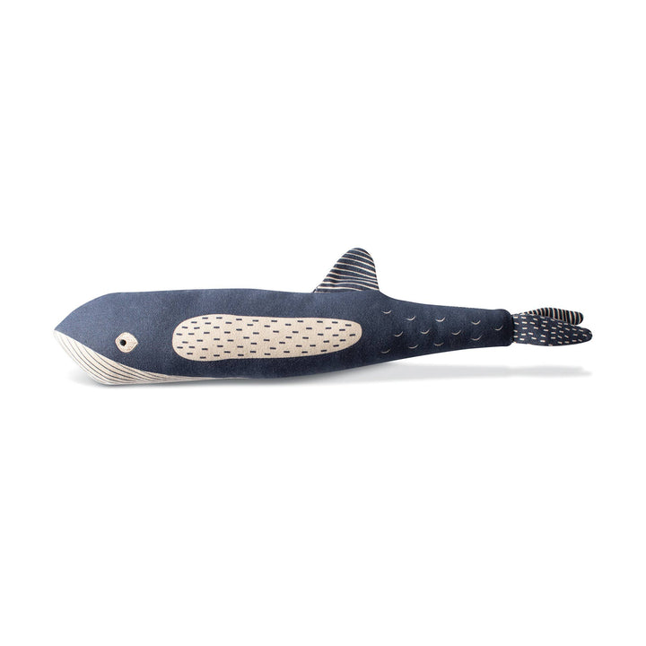 THERE SHE BLOWS CANVAS DOG TOY