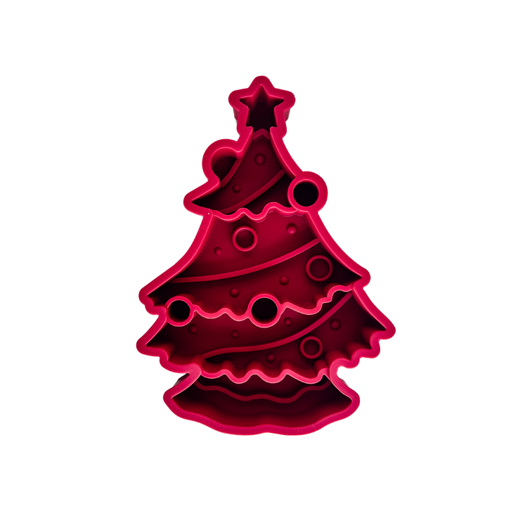 Christmas Tree Slow Feeder + Lickmat 2in1