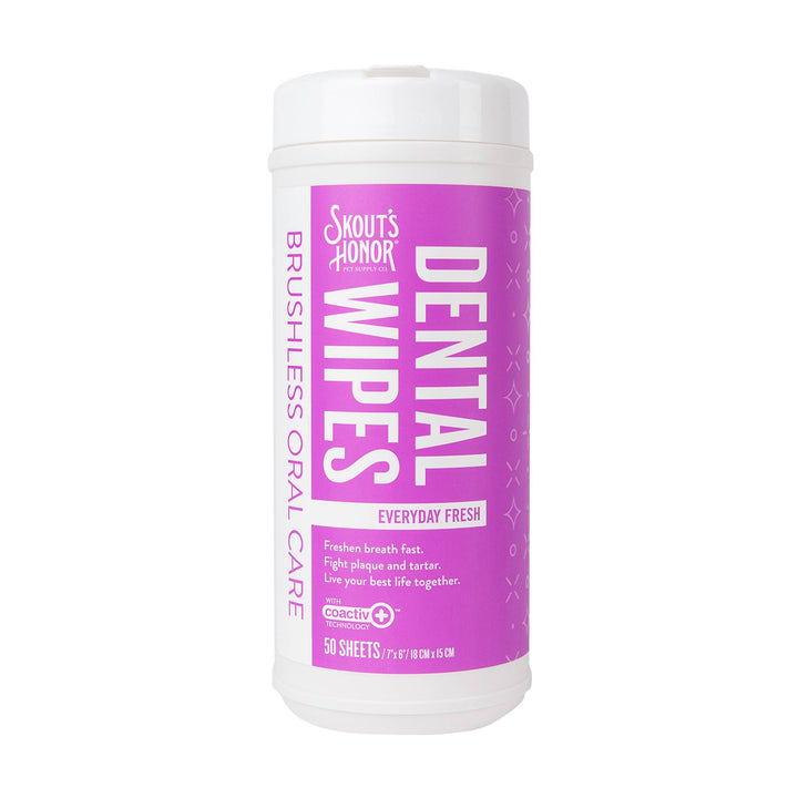 Oral Care Pet Dental Wipes 50ct
