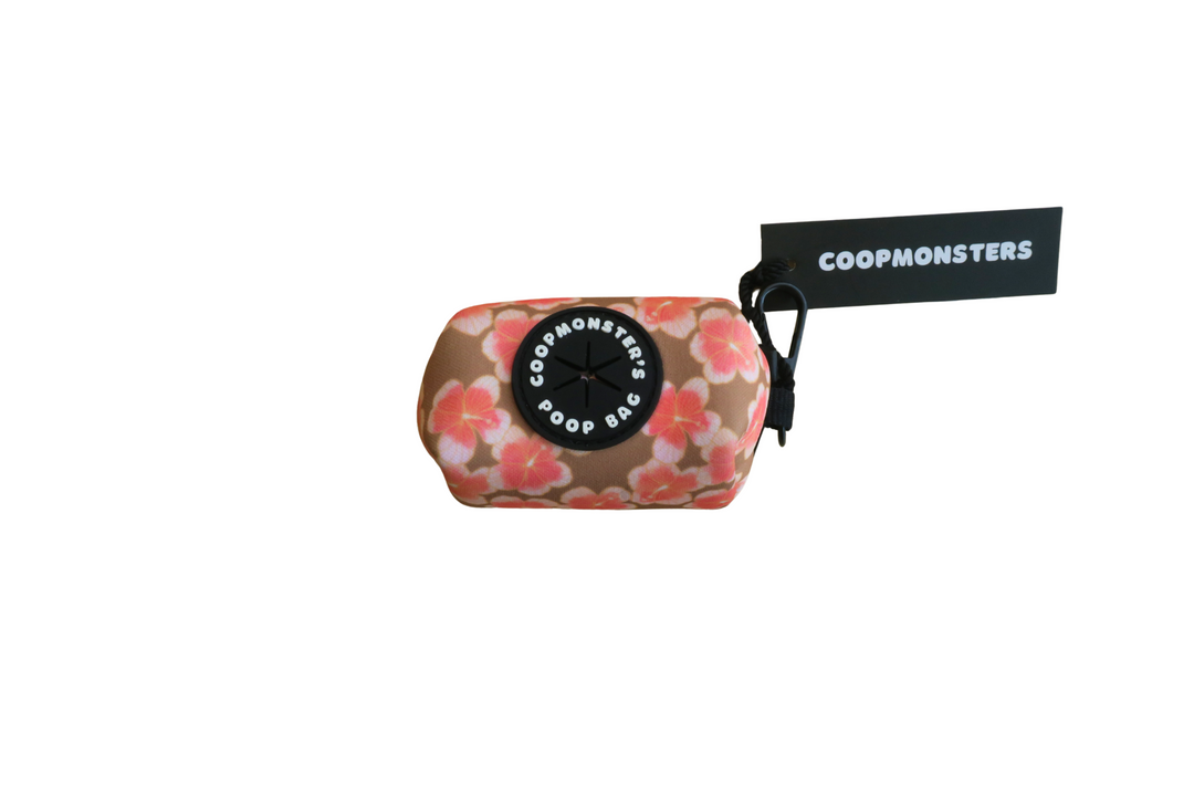 Hibiscus - Poop Bag Holder