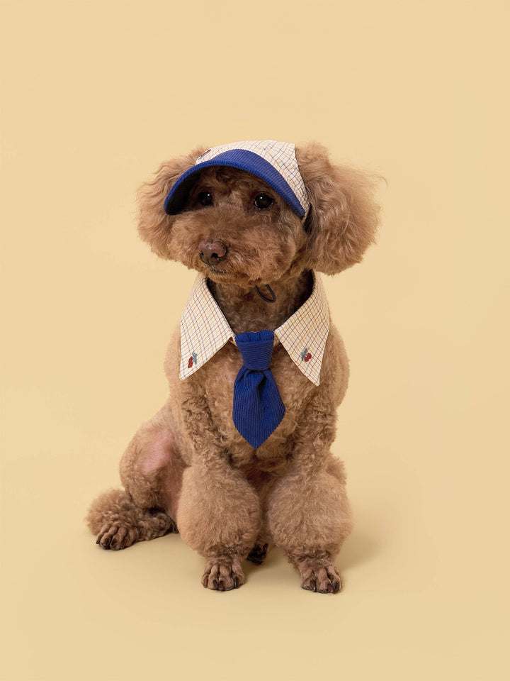 Sunny Days Cherry Blue Neck Tie Bandana
