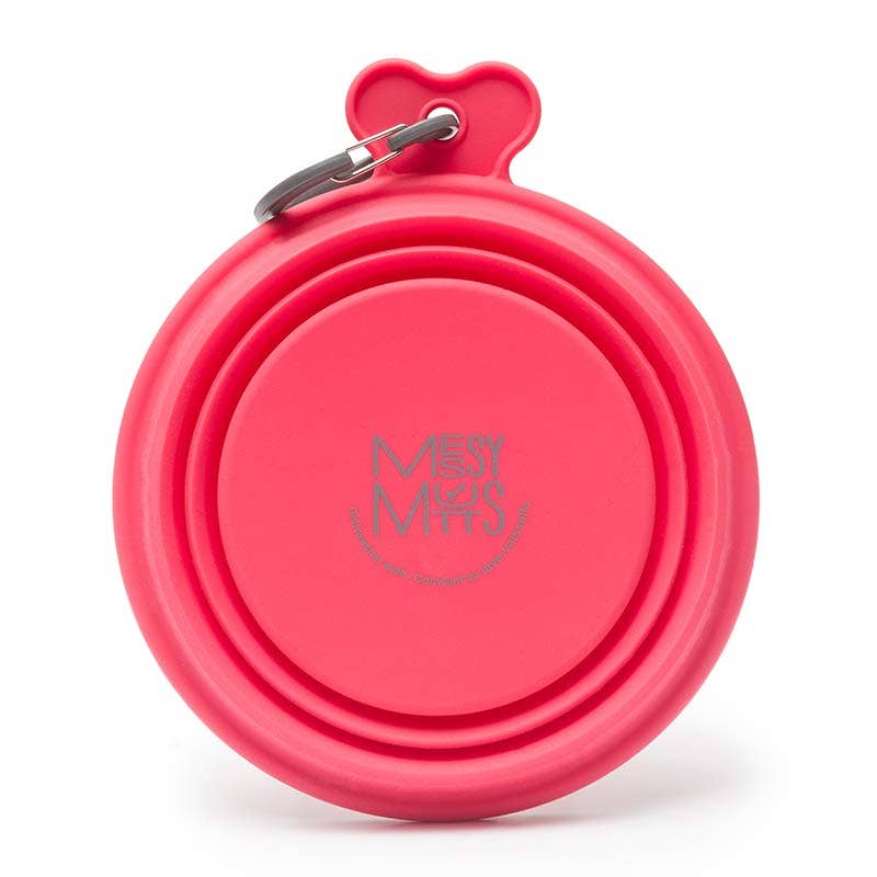 Silicone Collapsible Dog Bowl, Large , 3 Cup Travel Dog Bowl