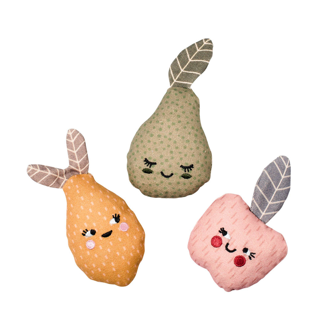 FRESHLY PICKED CANVAS 3PC DOG TOY SET
