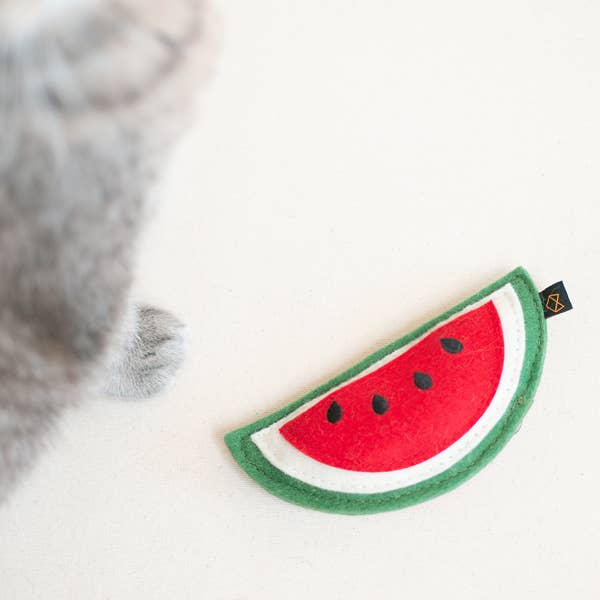 Watermelon Wool Organic Catnip Toy
