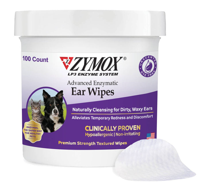 Advanced Enzymatic Ear Wipes - 6 oz. Jar (100ct)