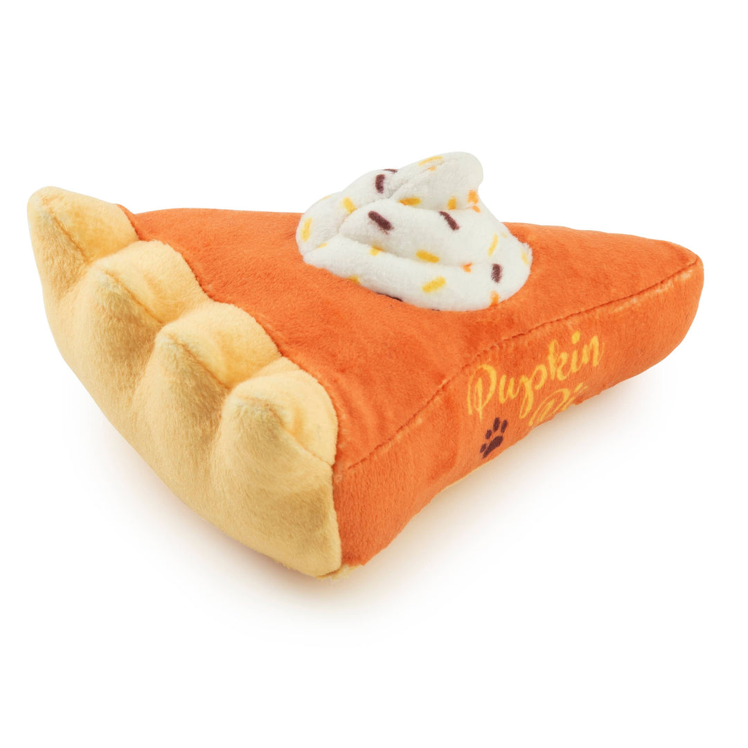 Pupkin Pie Slice Hallloween Fall Dog Toy