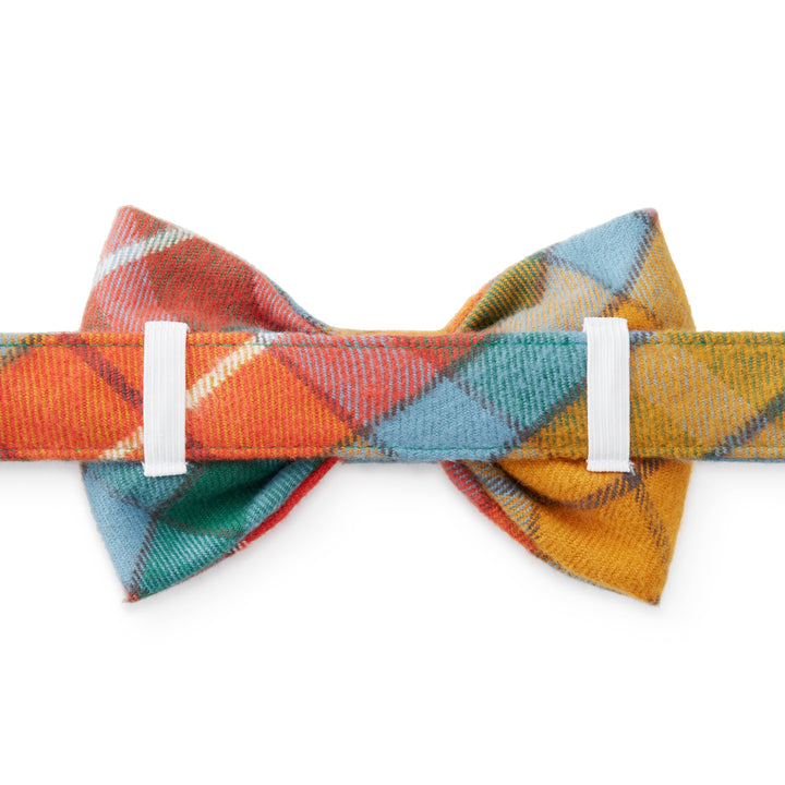 Buchanan Plaid Fall Dog Bow Tie