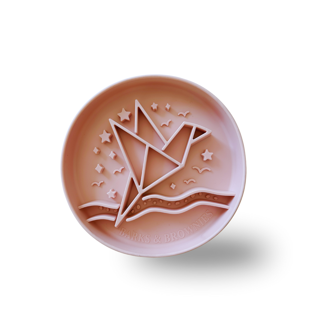 Origami Slow Feeder - Blush