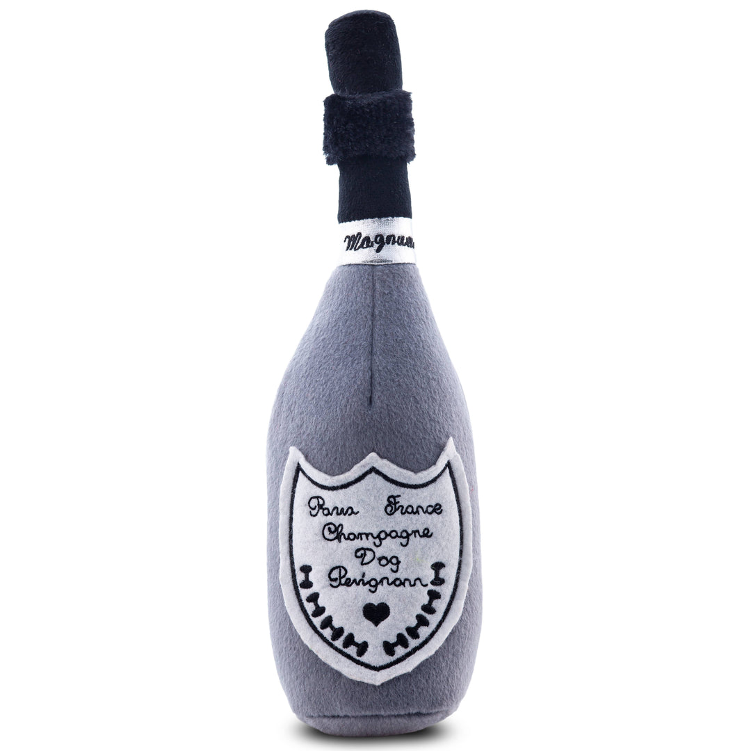 Dog Perignonn Champagne Toy  Squeaker Dog Toy