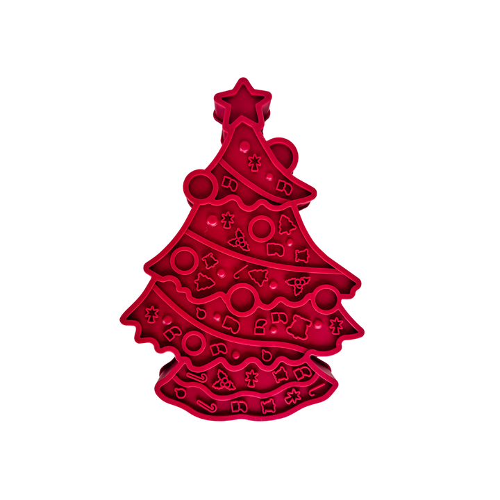 Christmas Tree Slow Feeder + Lickmat 2in1
