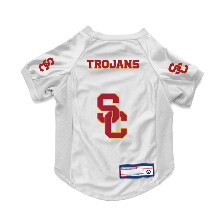 NCAA USC Trojans Pet Stretch Jersey