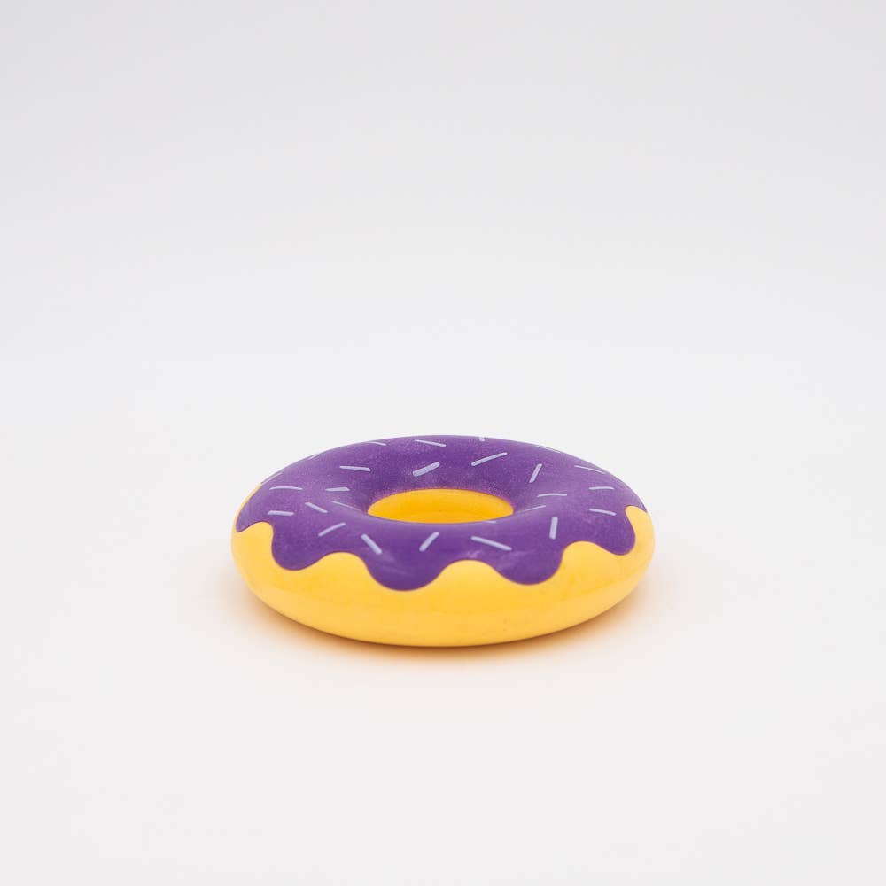 Halloween ZippyTuff Donutz - Grape Jelly - Dog Toy