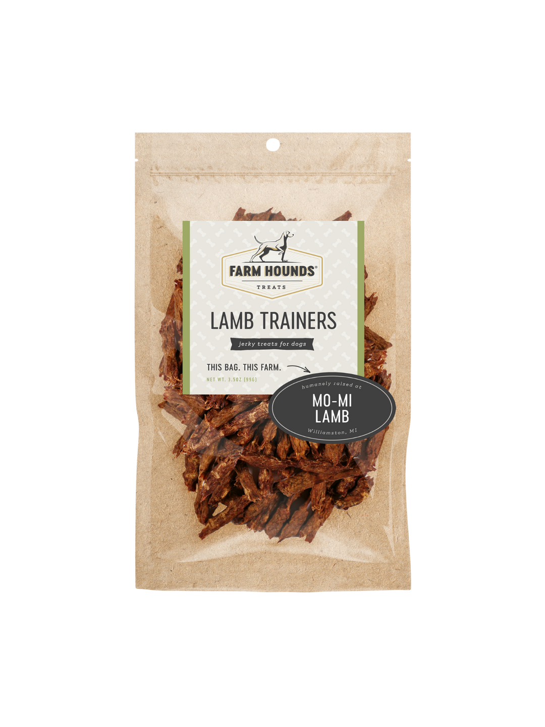 Lamb Trainer Treats - All-Natural - 3.5oz (LIMITED SEASONAL)