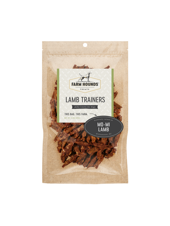 Lamb Trainer Treats - All-Natural - 3.5oz (LIMITED SEASONAL)